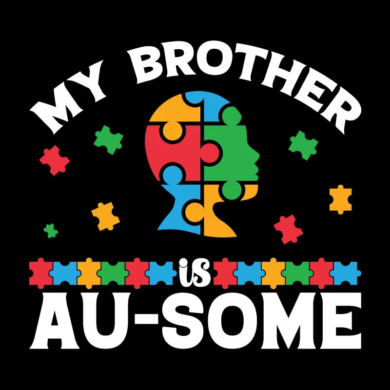 Autism Awareness DTF Transfer Designs (4", 6", 8", 11" Length Available)