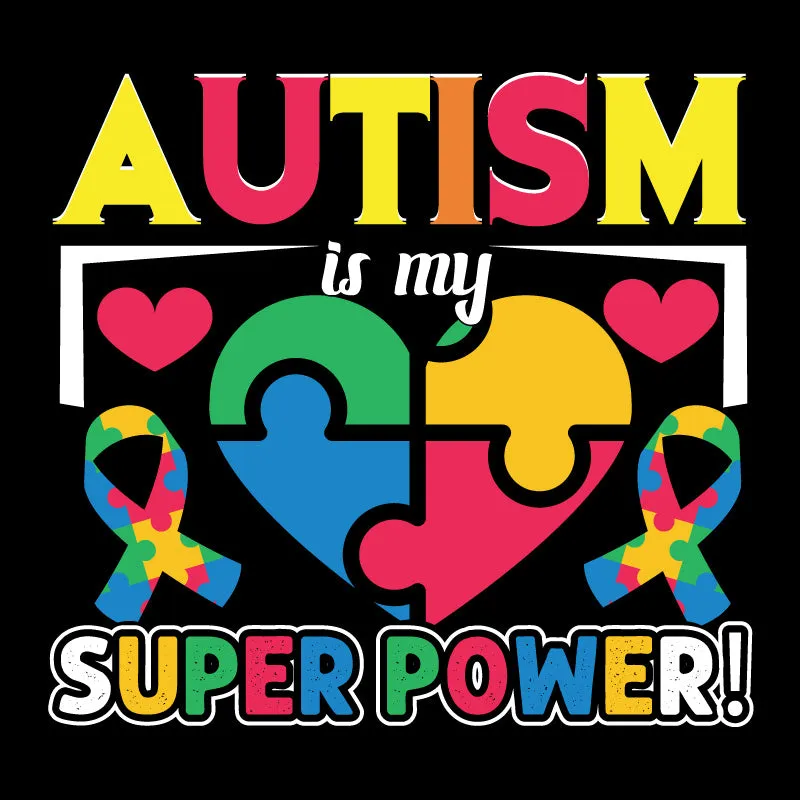 Autism Awareness DTF Transfer Designs (4", 6", 8", 11" Length Available)