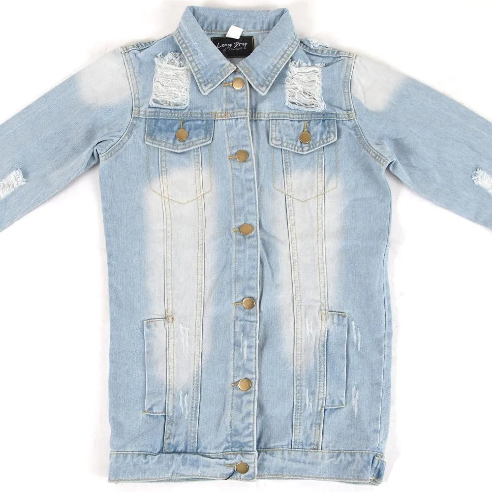 Bailey Distressed Denim Jacket