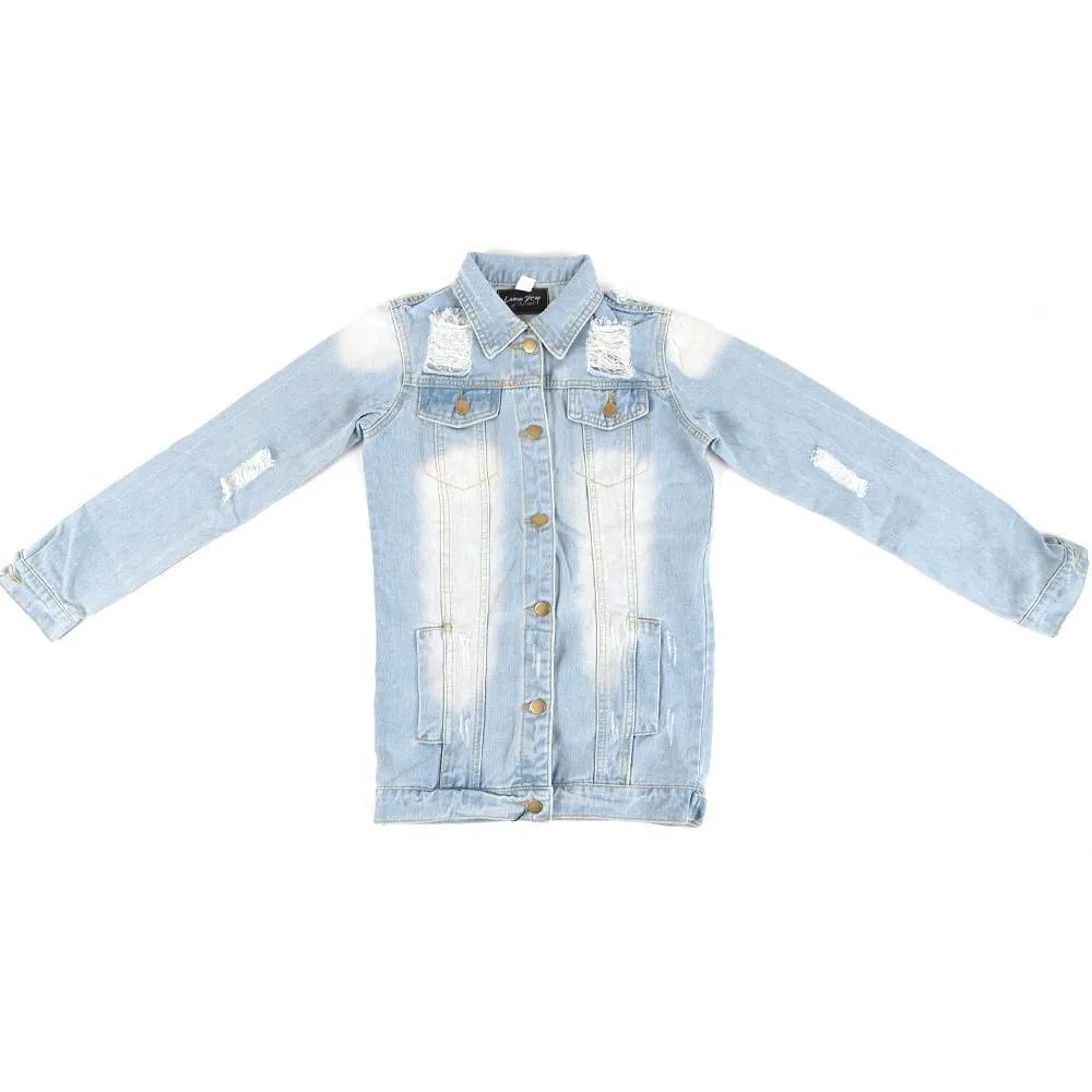 Bailey Distressed Denim Jacket