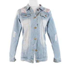 Bailey Distressed Denim Jacket