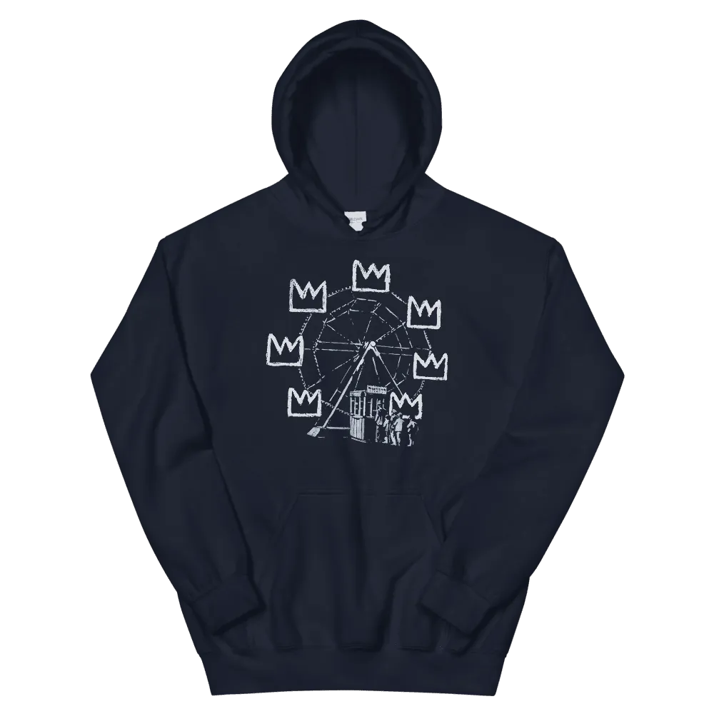 Banksy Ferris Wheel Artwork Unisex Hoodie