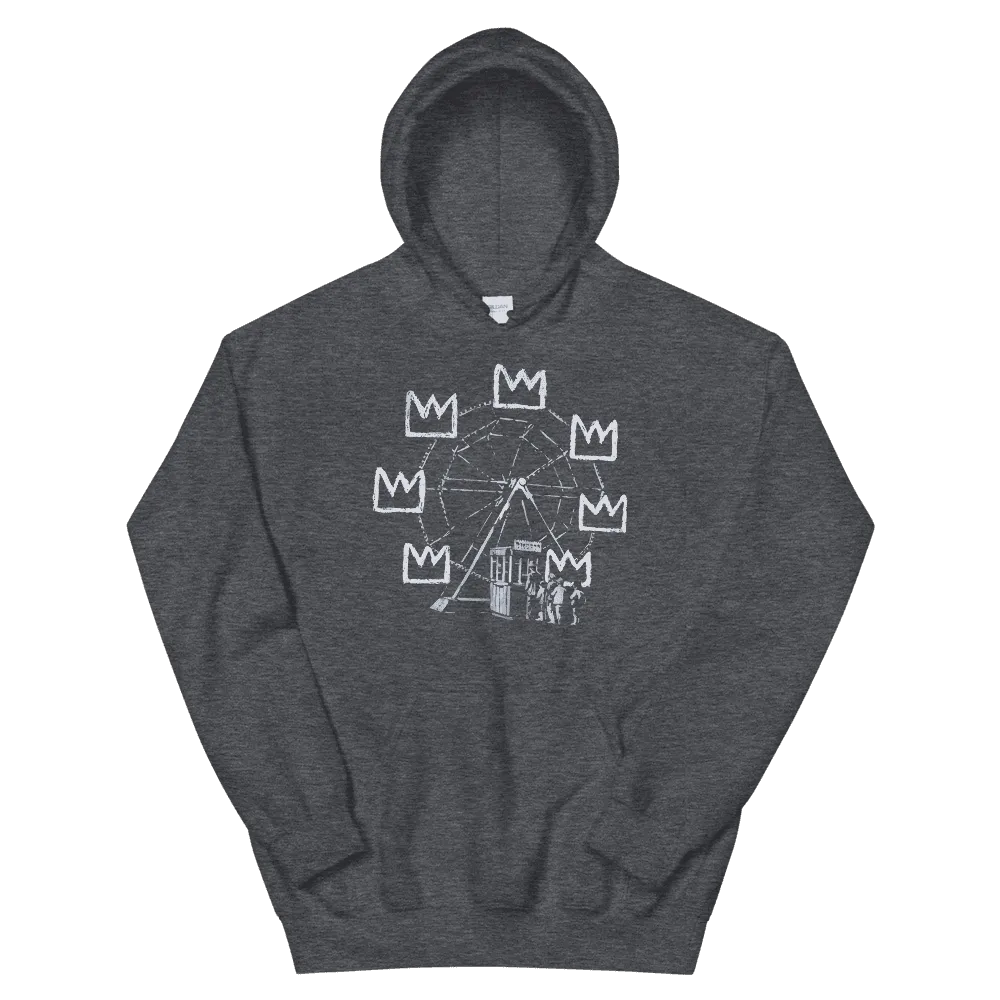 Banksy Ferris Wheel Artwork Unisex Hoodie