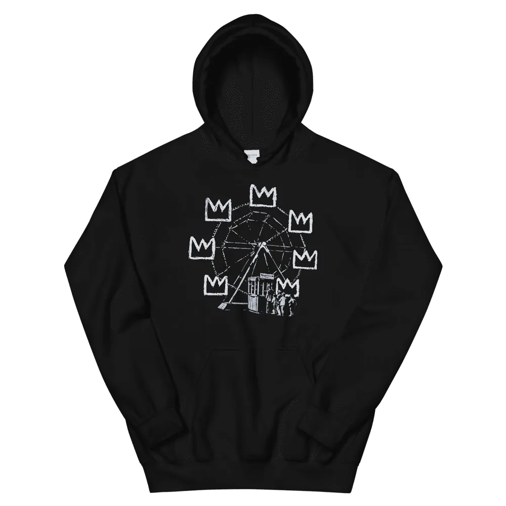 Banksy Ferris Wheel Artwork Unisex Hoodie