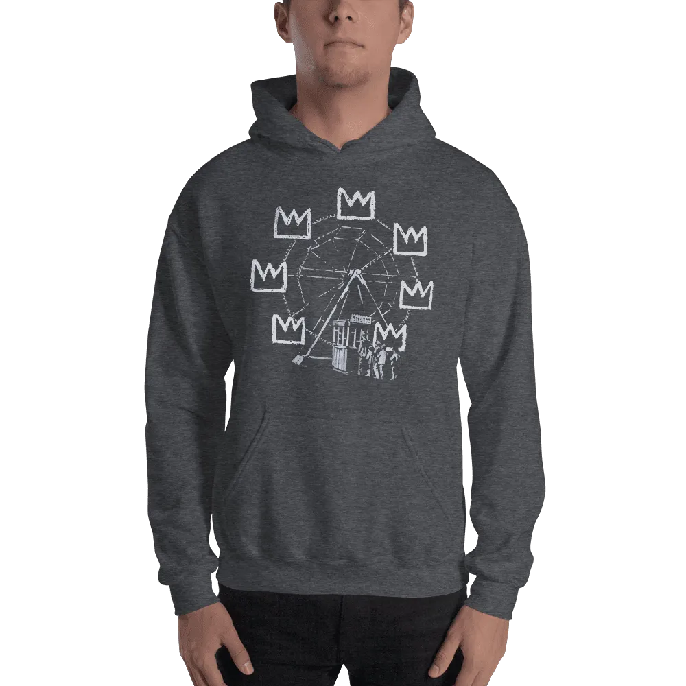 Banksy Ferris Wheel Artwork Unisex Hoodie