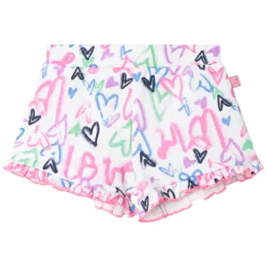 BILLIEBLUSH GRAFFITI HEARTS BABY SHORTS