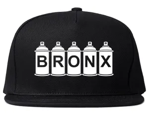 Bronx Graffiti Art Spray Can NY Mens Snapback Hat