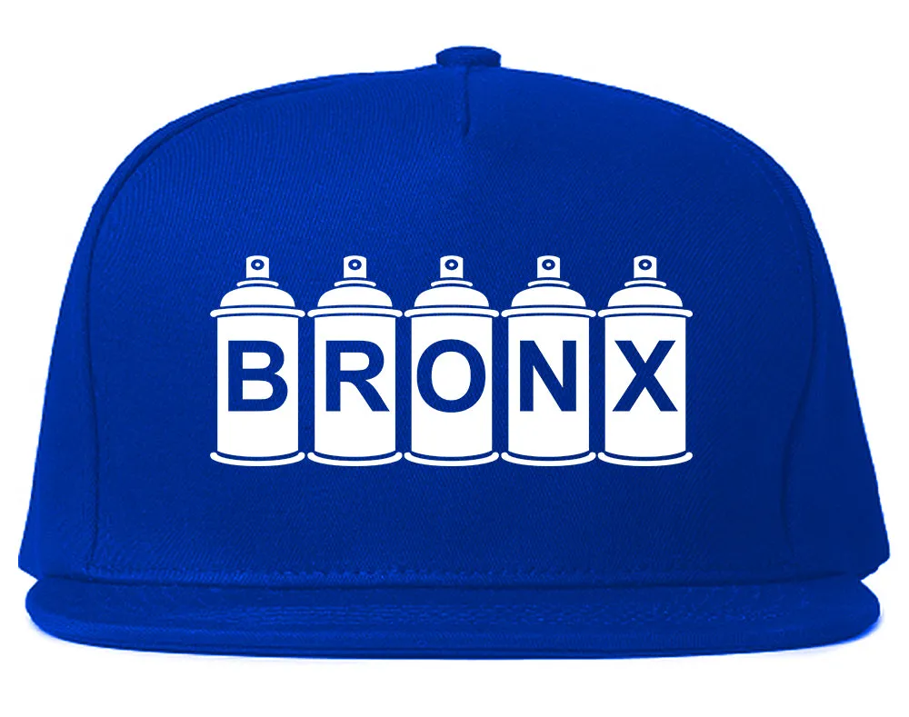 Bronx Graffiti Art Spray Can NY Mens Snapback Hat