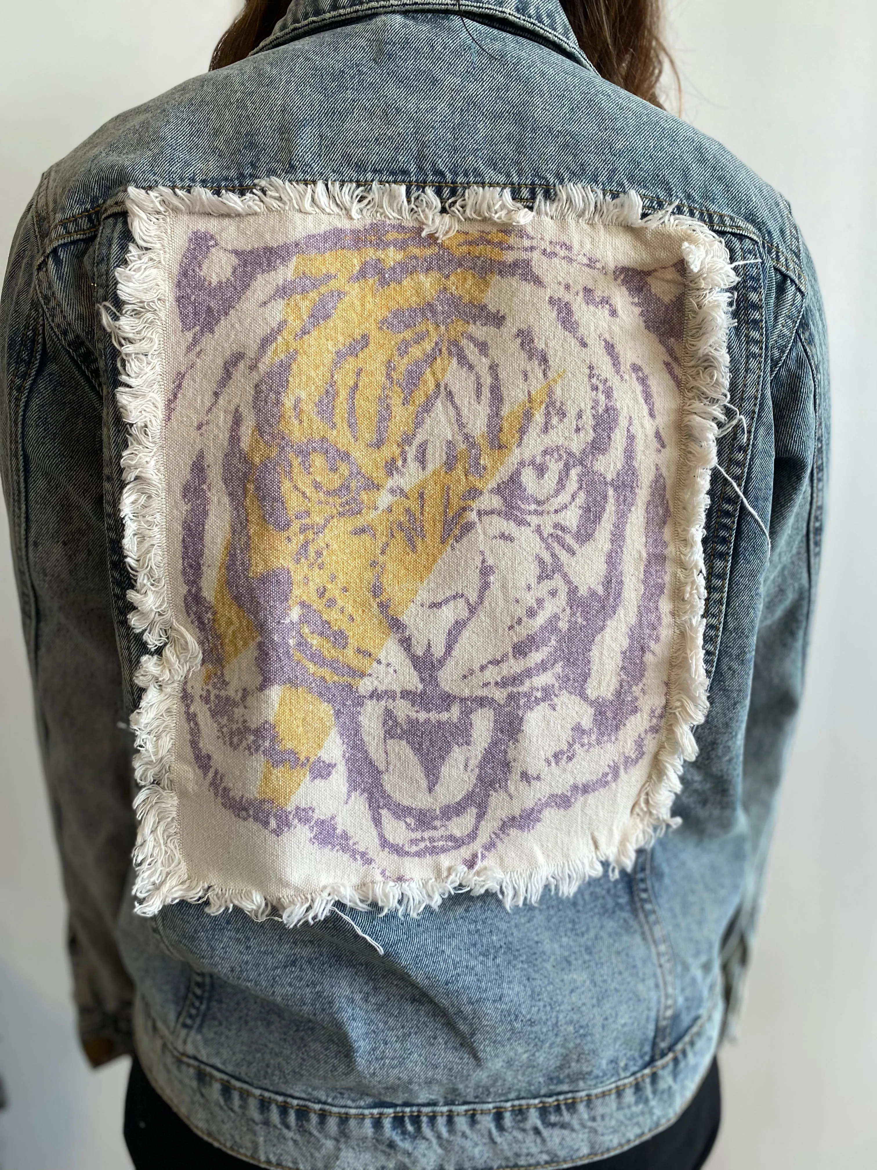 Eye of the Tiger Denim Jacket