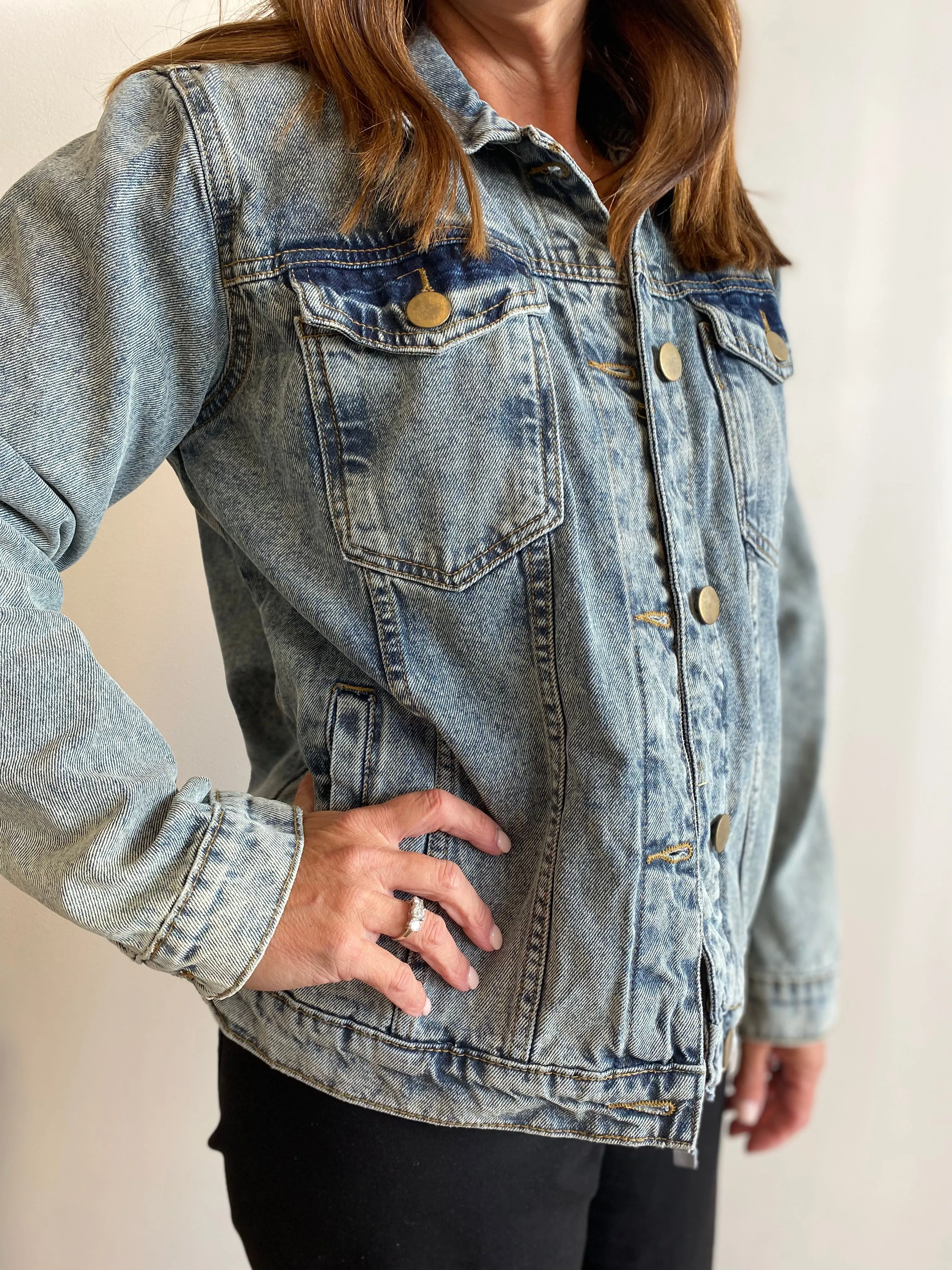 Eye of the Tiger Denim Jacket