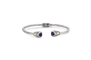 Gemma Bangle- Amethyst