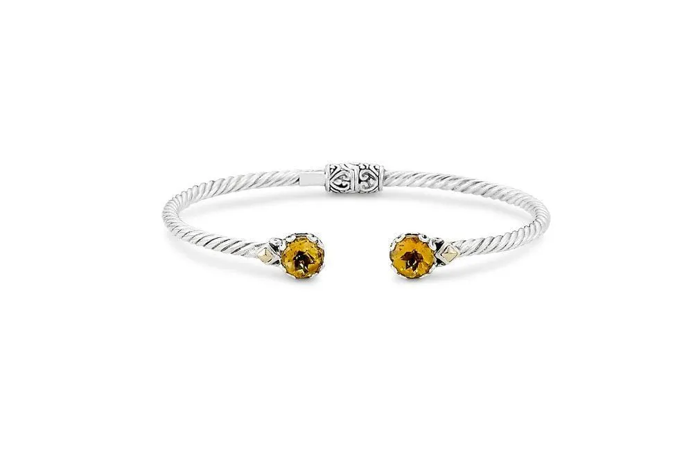 Glow Bangle- Citrine