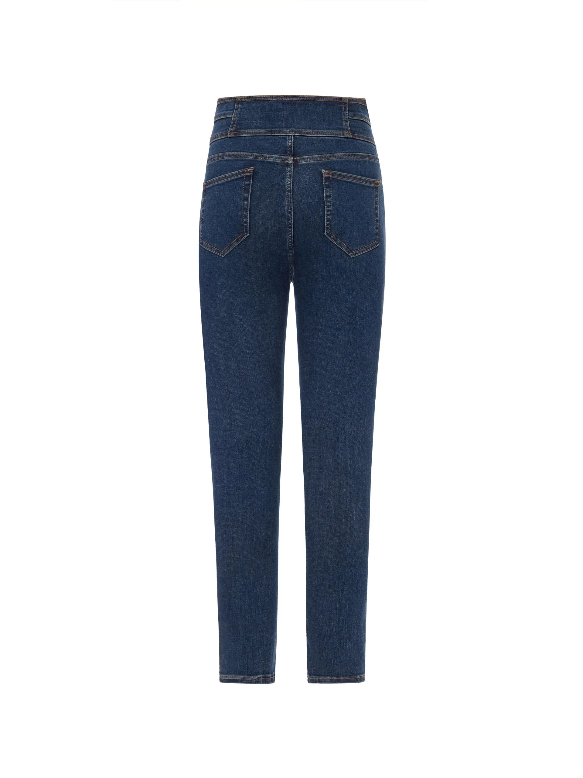 High Rise Cutout Skinny Jeans