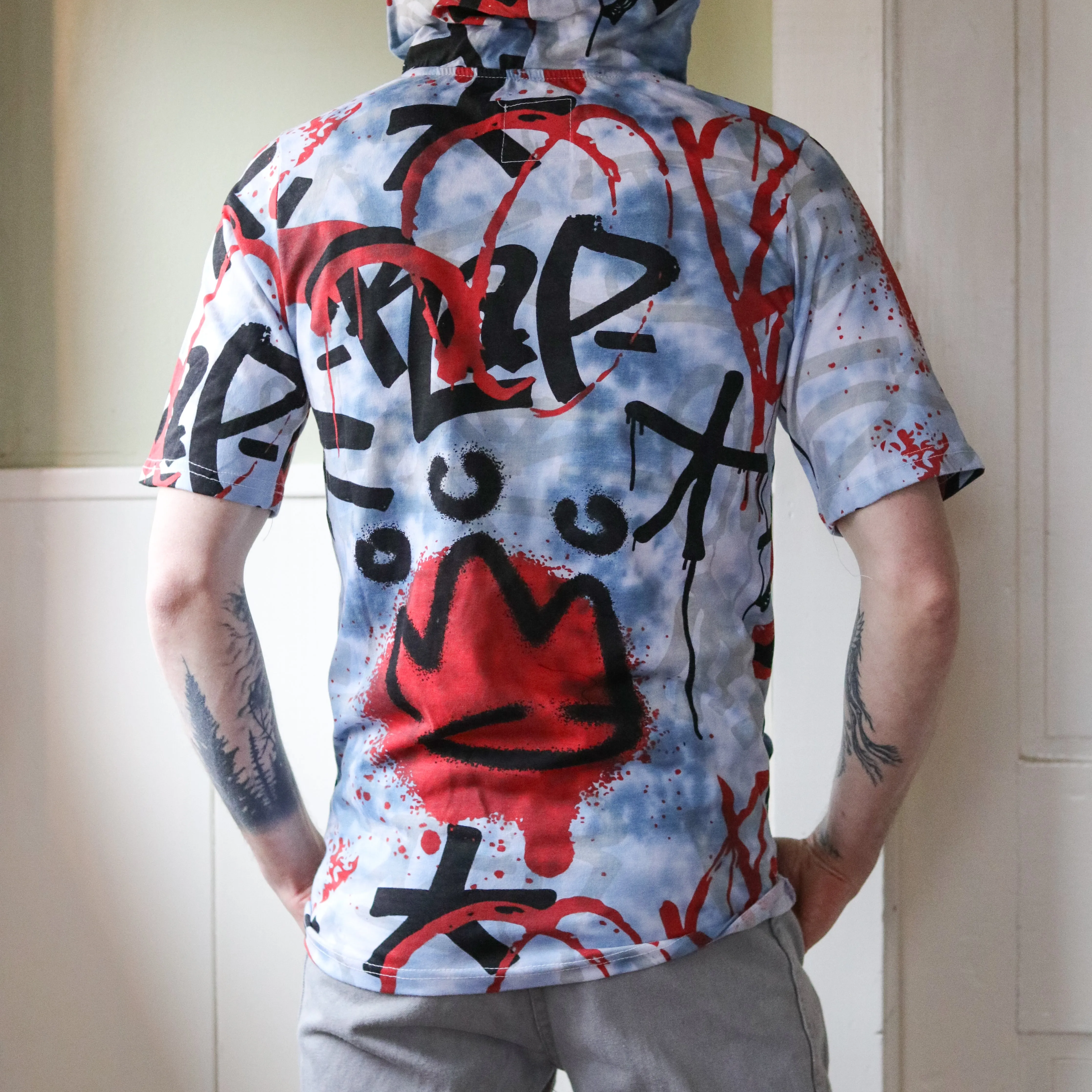 Icy SS Graffiti Hoodie