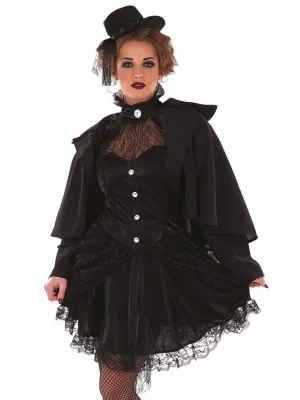 Ladies Victorian Widow Costume