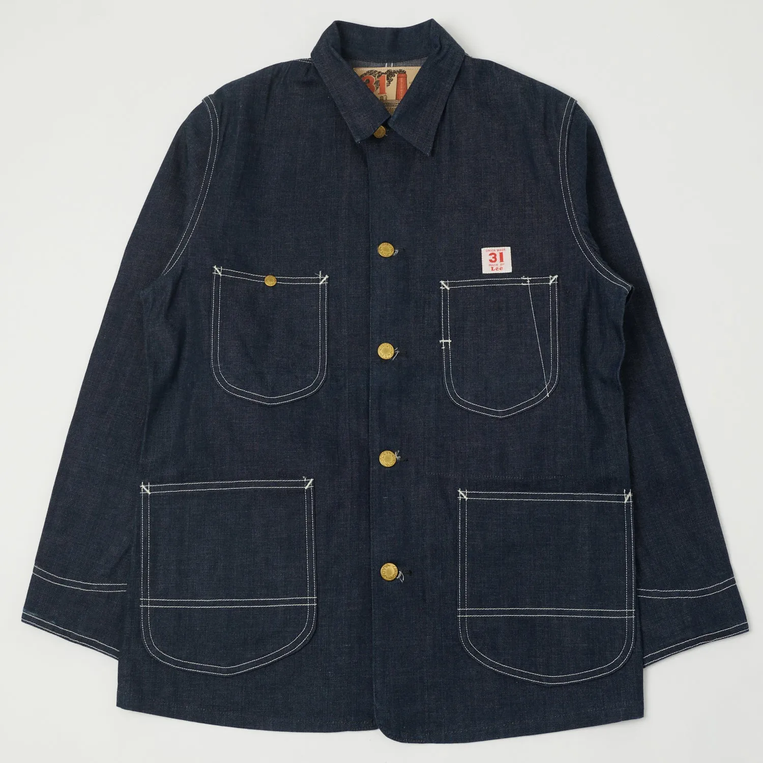 Lee Archives 30s 'Loco' Denim Coverall Jacket - Raw