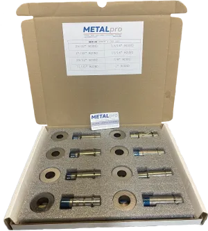 METALpro MP4144 – 8 Piece Punch and Die Set