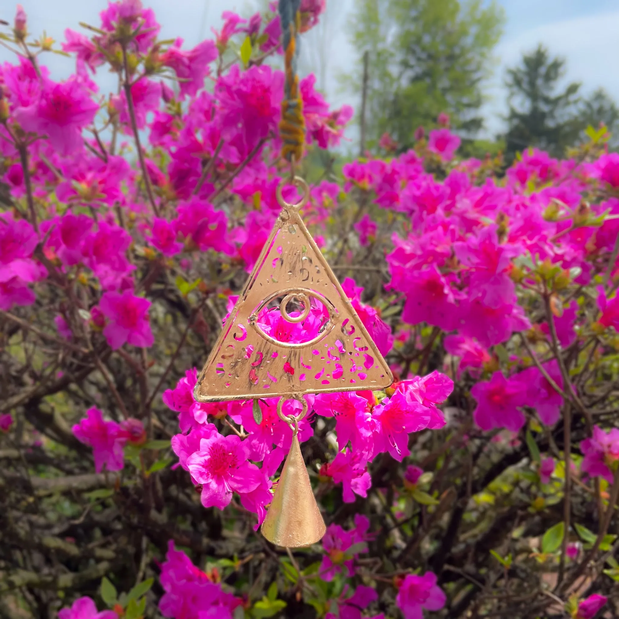 Mini All Seeing Eye Wind Chime