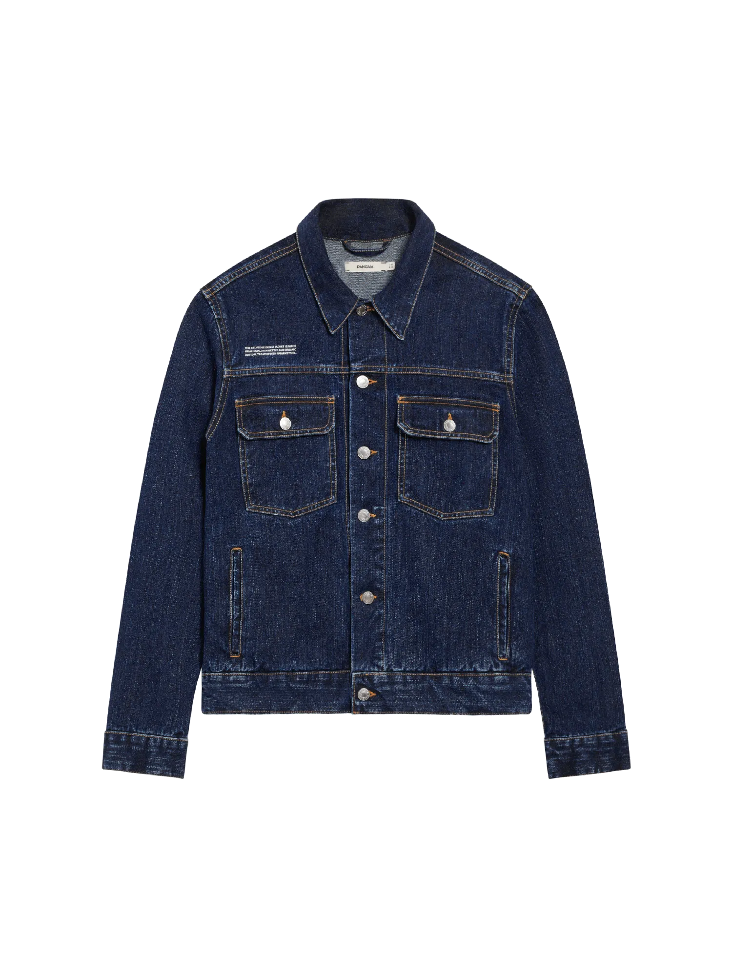 Nettle Denim Jacket—rinse wash