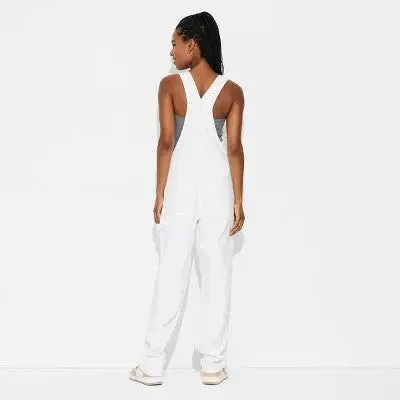 New - Women's Baggy Denim Overalls - Wild Fable