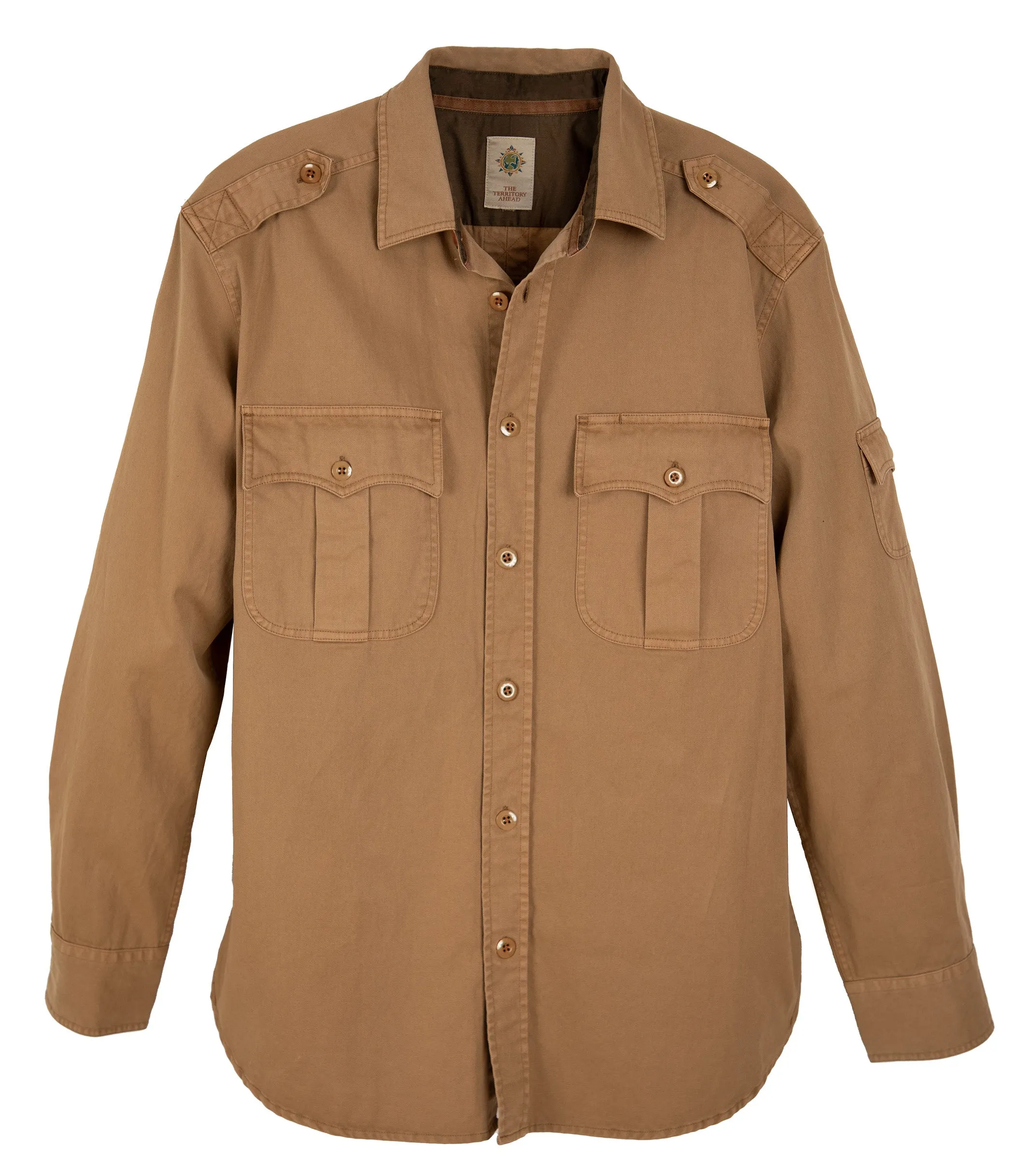 Nitty-Gritty Cotton Twill Shirt - Tall