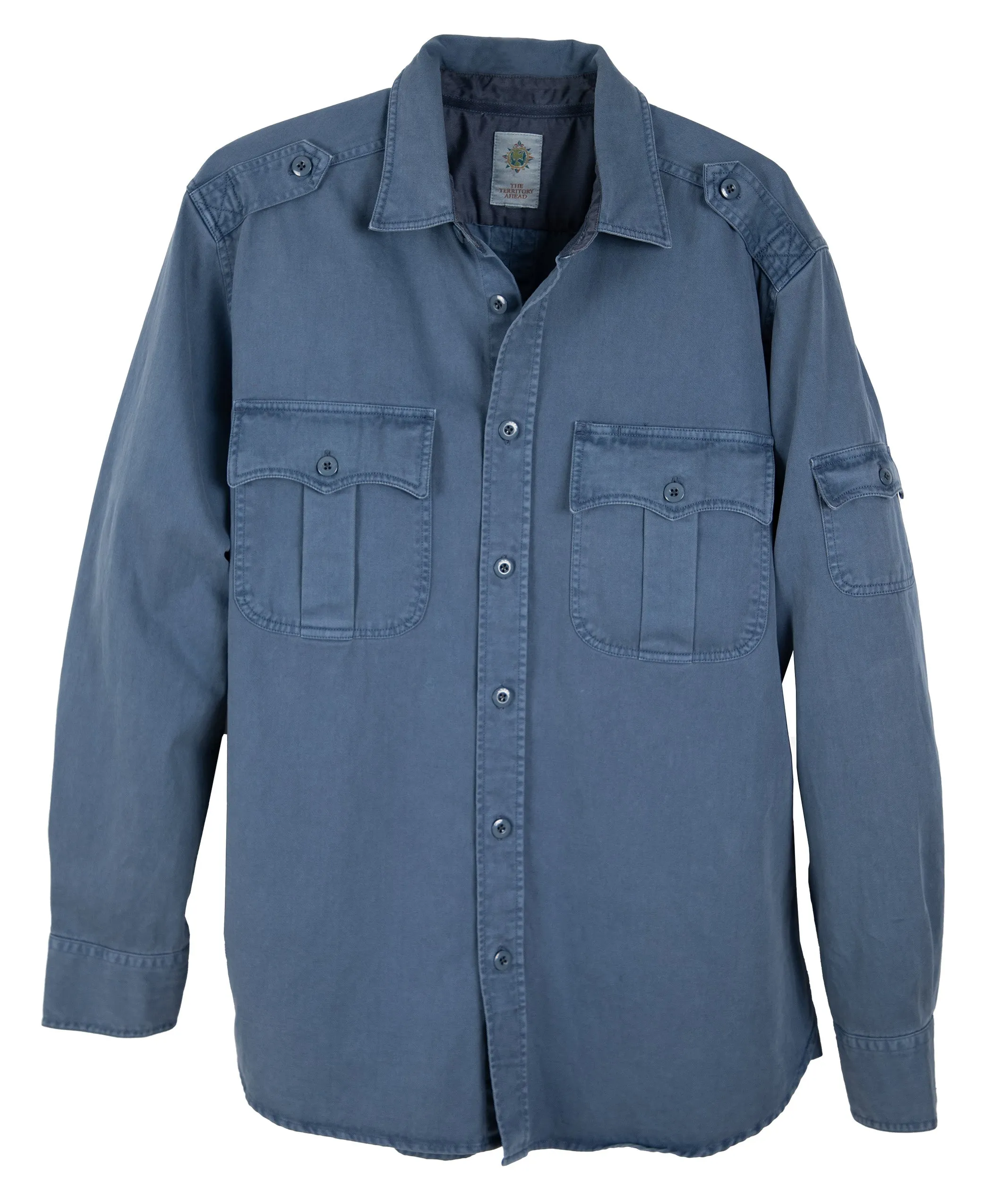 Nitty-Gritty Cotton Twill Shirt