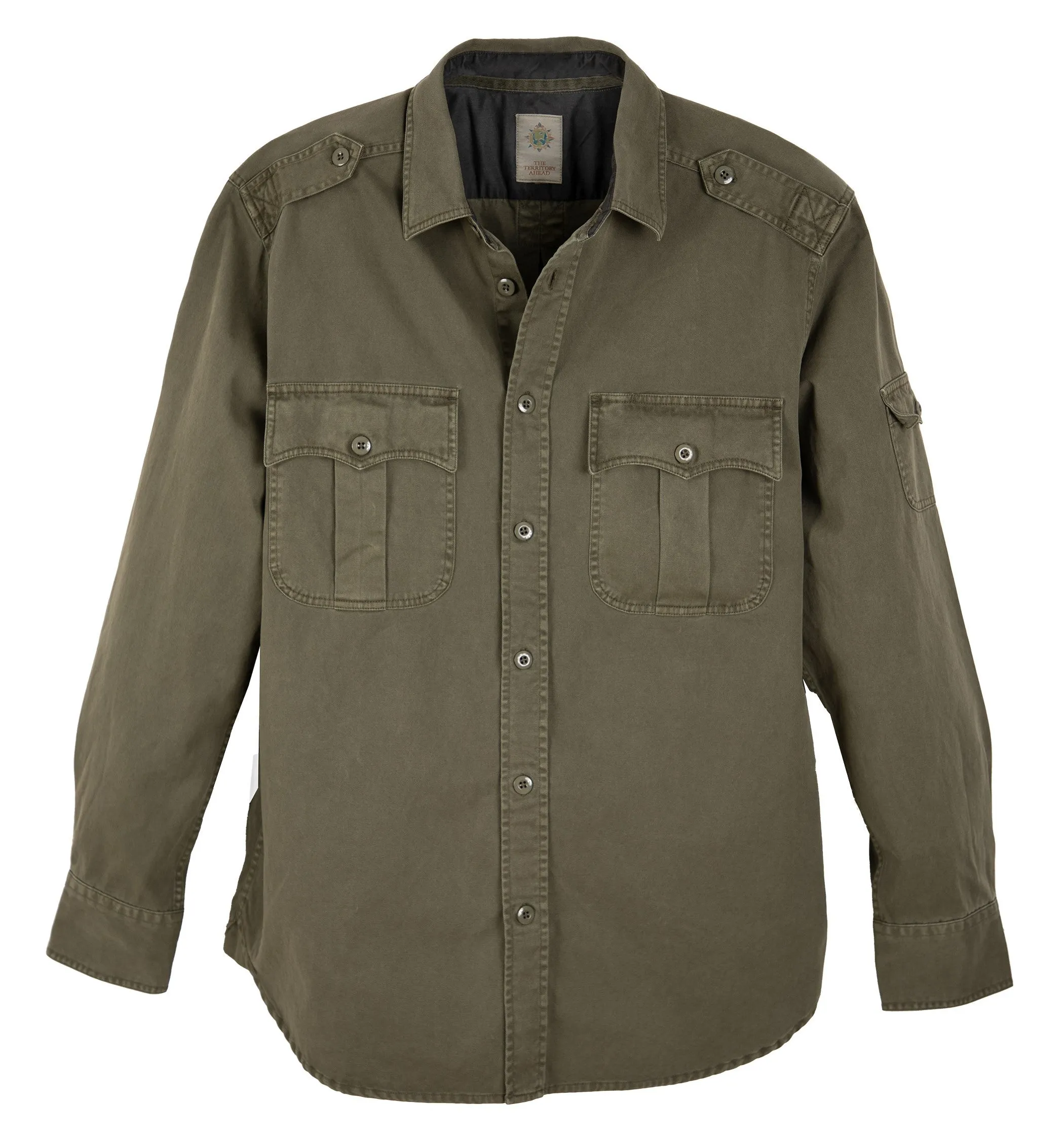 Nitty-Gritty Cotton Twill Shirt