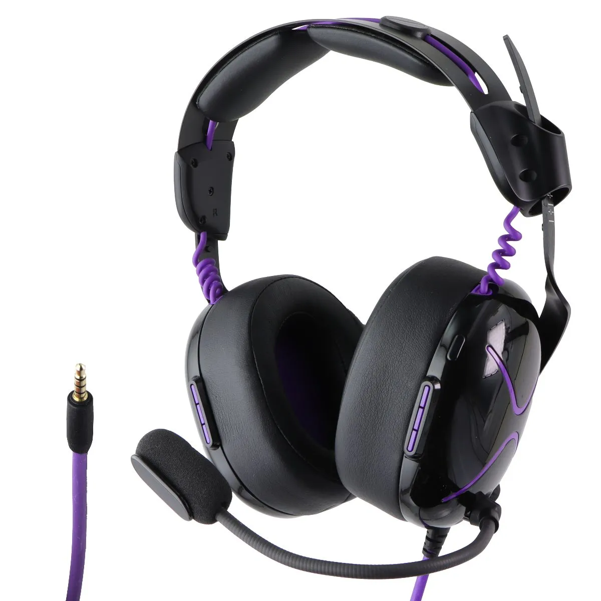 PDP Victrix Pro AF Premium Wired Gaming Headset for Xbox / PC - Black/Purple