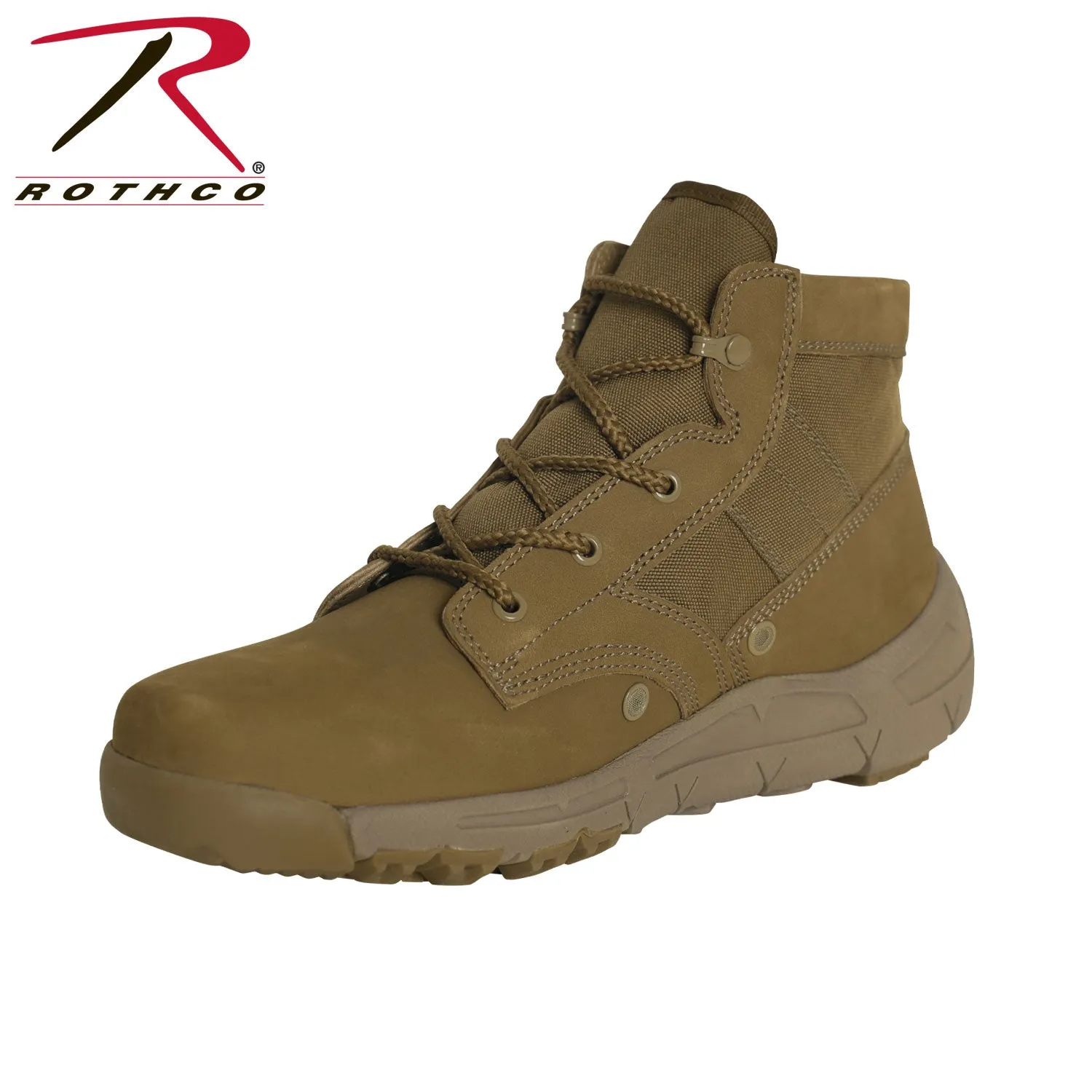 Rothco 6" V-Max Lightweight Tactical Boot - AR 670-1 Coyote Brown