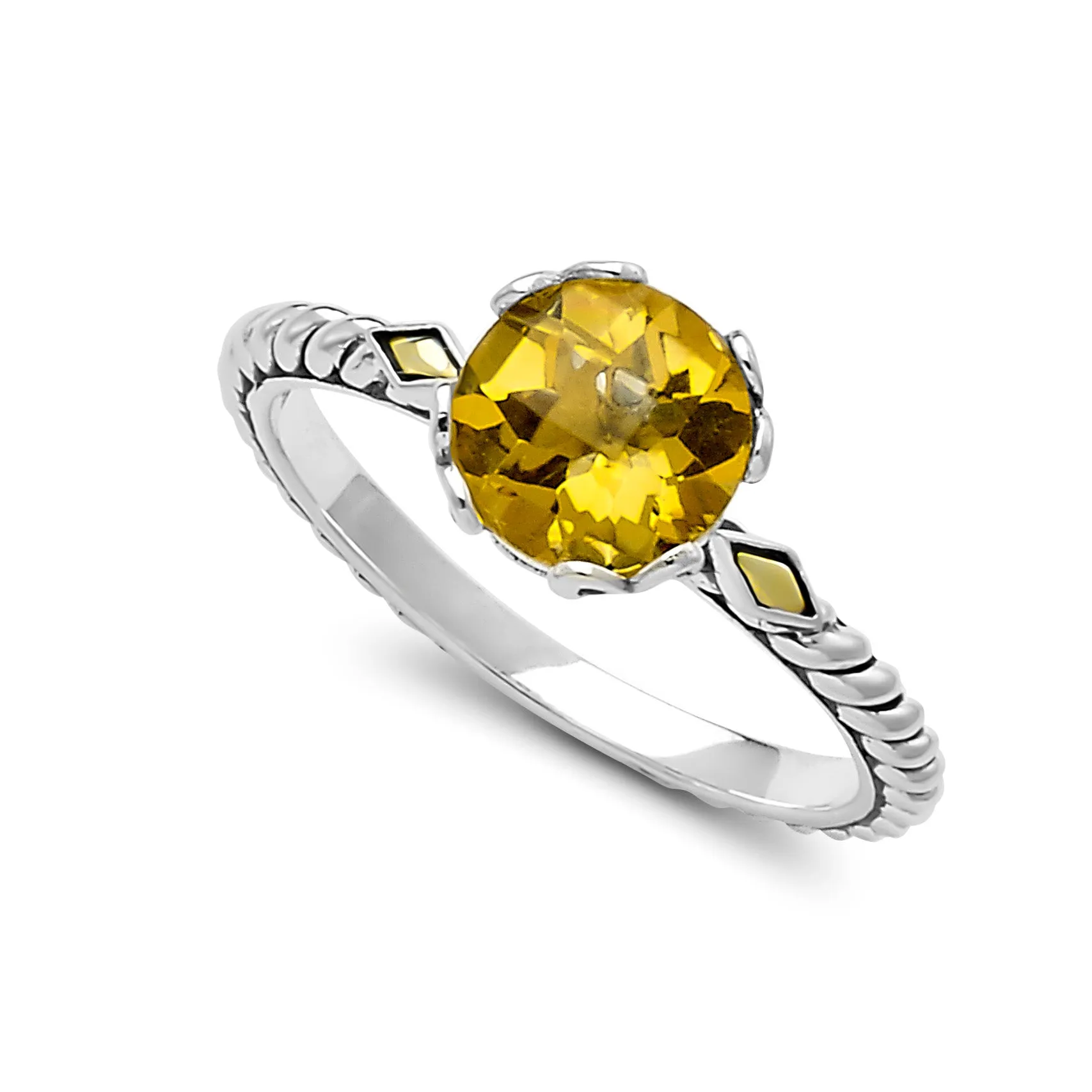 Samuel B. Citrine Birthstone Glow Ring - November