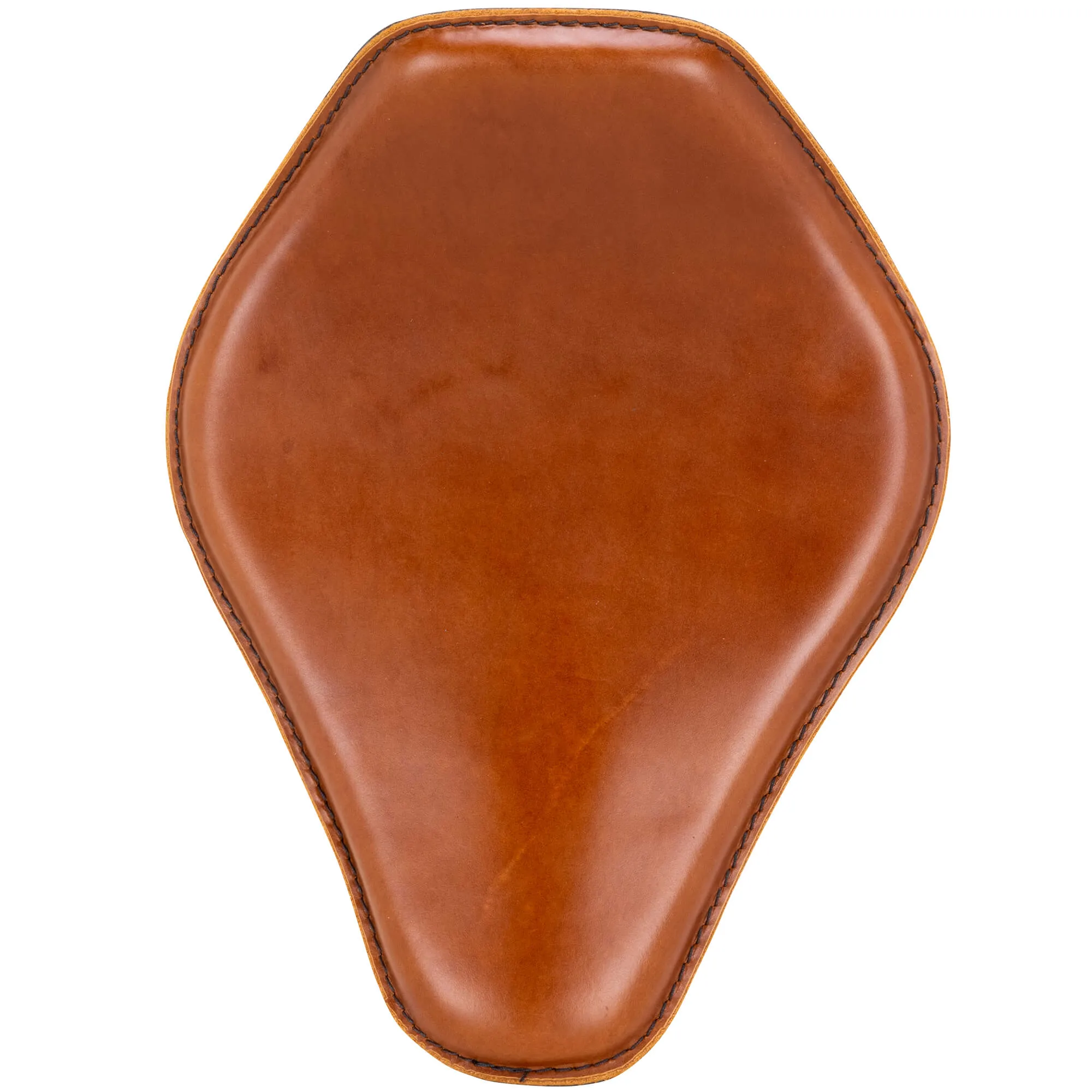 Snub Nose Leather Solo Seat - Buckskin