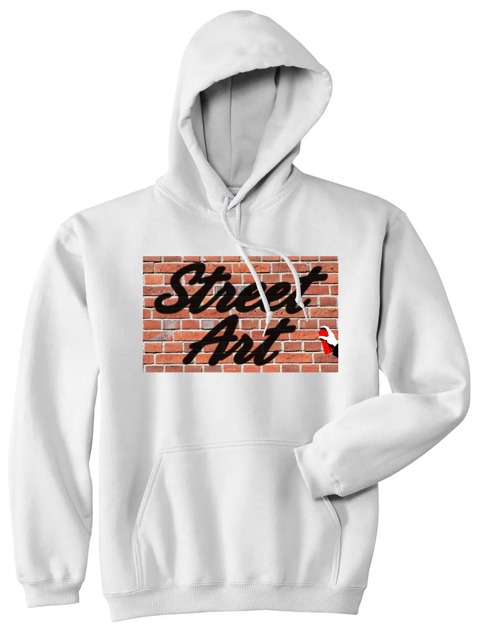 Street Art Graffiti Spraypaint Wall Pullover Hoodie Hoody