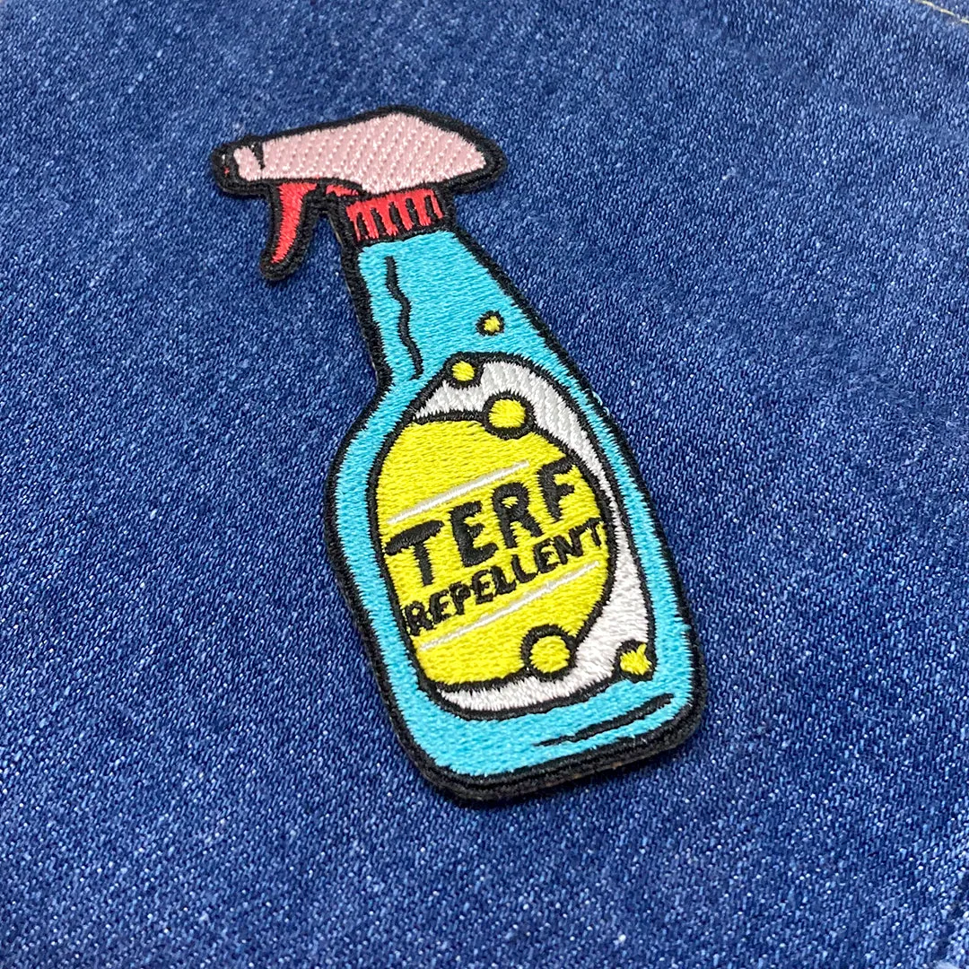 TERF Repellent Iron On Patch