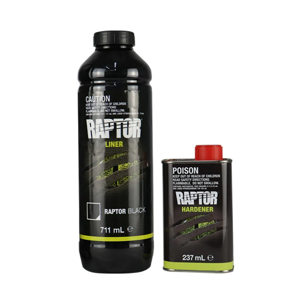 U-POL Raptor Tough Protective Coating 1L Kit Black