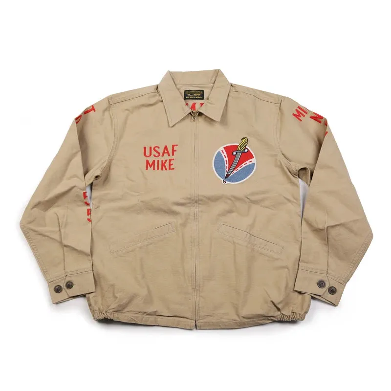 Vietnam War Embroidery Military Jacket with Yokosuka Print