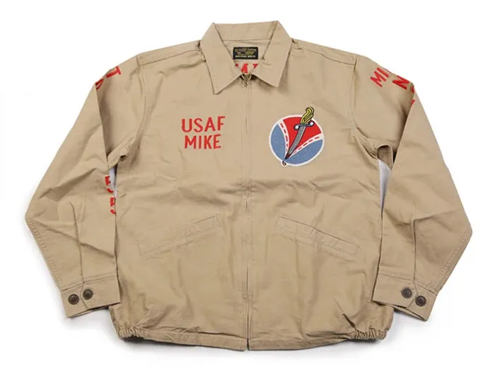 Vietnam War Embroidery Military Jacket with Yokosuka Print