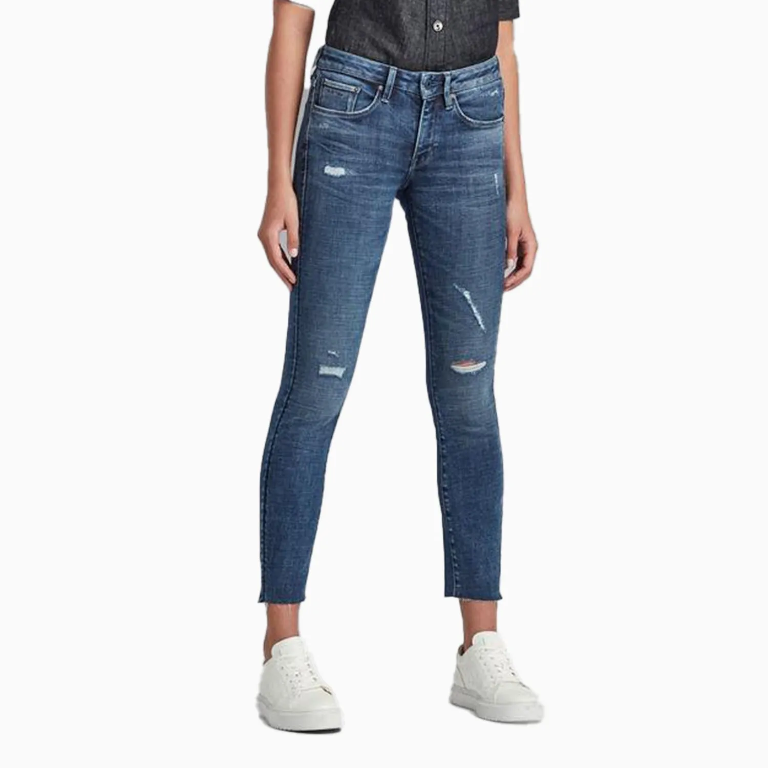 Women's 3301 Mid Skinny Ankle Denim Jeans