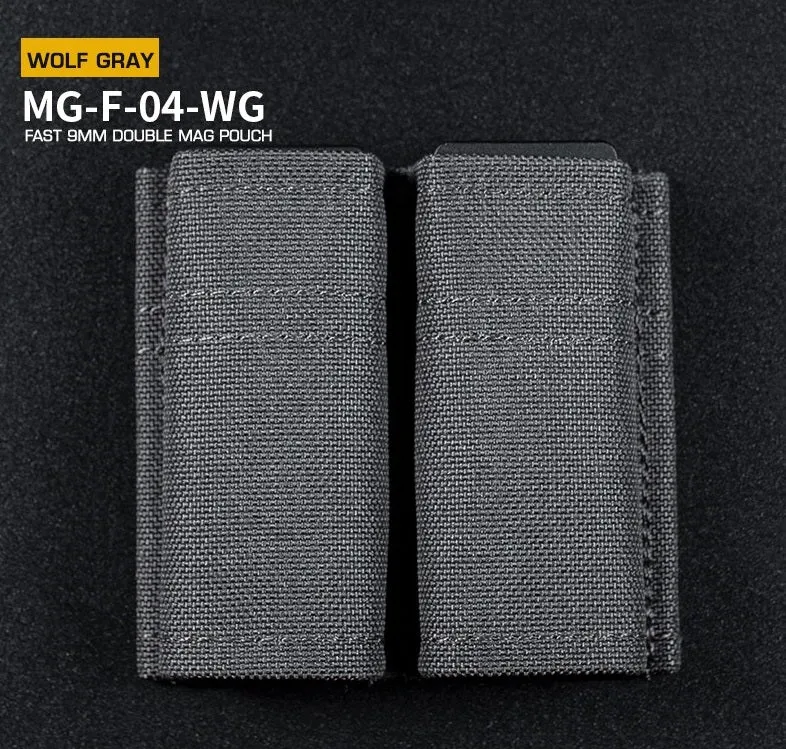 WOSport FAST 9mm Double Mag Pouch